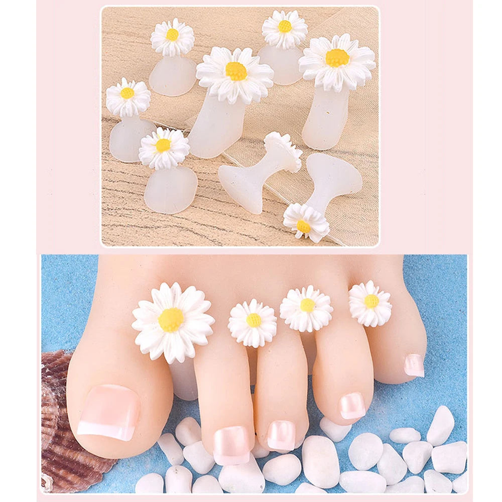 Daisy Flower Toe Separators