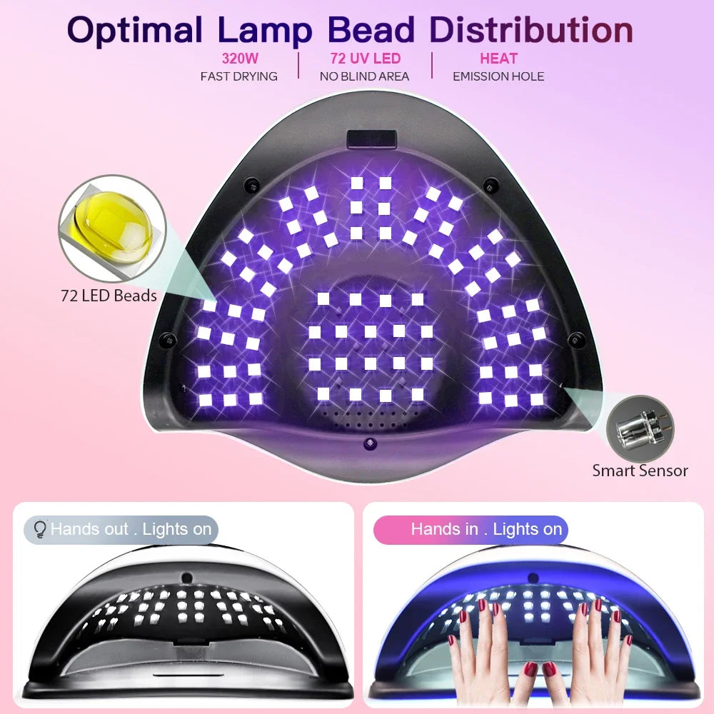 X19 MAX UV LED Nail Drying Professional Lamp