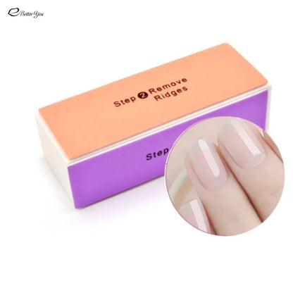 Colorful Sanding Buffing Nail File Block