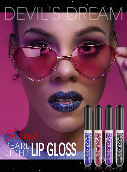 Devils Dream 12 Color Glitter Lip Gloss Set